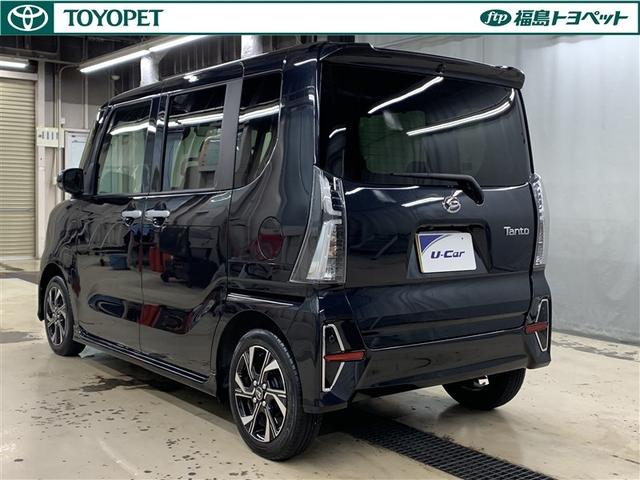 タント カスタムＸ　フルセグ　メモリーナビ　ＤＶＤ再生　ミュージックプレイヤー接続可　後席モニター　バックカメラ　衝突被害軽減システム　ＥＴＣ　ドラレコ　両側電動スライド　ＬＥＤヘッドランプ　アイドリングストップ（4枚目）