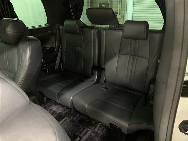 アルファードハイブリッド エグゼクティブラウンジ 革シート サンルーフ 4WD フルセグ メモリーナビ DVD再生 ミュージックプレイヤー接続可 後席モニター バックカメラ 衝突被害軽減システム ETC ドラレコ 両側電動スライド LEDヘッドランプ(10枚目)