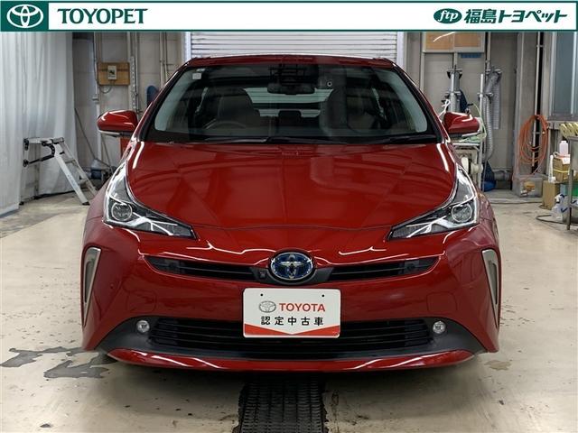 プリウス Aツーリングセレクション フルセグ メモリーナビ DVD再生 バックカメラ 衝突被害軽減システム ETC ドラレコ LEDヘッドランプ ワンオーナー(2枚目)