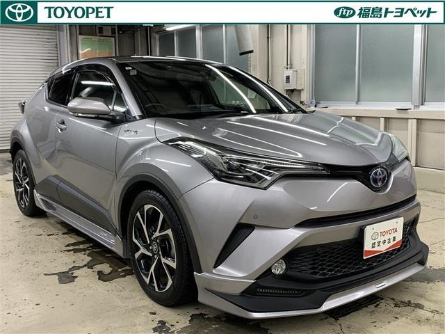 Ｃ－ＨＲ Ｇ　革シート　フルセグ　メモリーナビ　ＤＶＤ再生　バックカメラ　衝突被害軽減システム　ＥＴＣ　ドラレコ　ＬＥＤヘッドランプ　フルエアロ（3枚目）