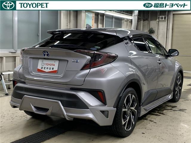 Ｃ－ＨＲ Ｇ　革シート　フルセグ　メモリーナビ　ＤＶＤ再生　バックカメラ　衝突被害軽減システム　ＥＴＣ　ドラレコ　ＬＥＤヘッドランプ　フルエアロ（5枚目）