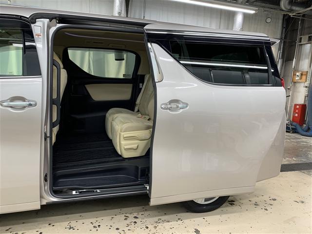 アルファードハイブリッド X 4WD フルセグ メモリーナビ DVD再生 バックカメラ 衝突被害軽減システム ETC ドラレコ 両側電動スライド LEDヘッドランプ 乗車定員7人 3列シート ワンオーナー(36枚目)