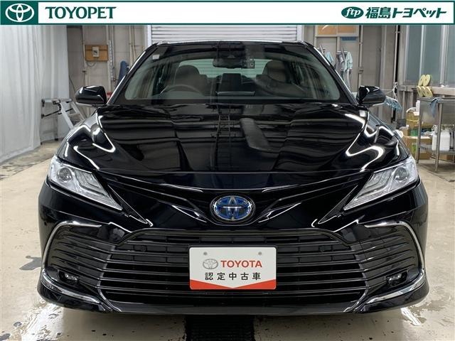 カムリ Ｇレザーパッケージ　革シート　フルセグ　メモリーナビ　ミュージックプレイヤー接続可　バックカメラ　衝突被害軽減システム　ＥＴＣ　ドラレコ　ＬＥＤヘッドランプ（2枚目）