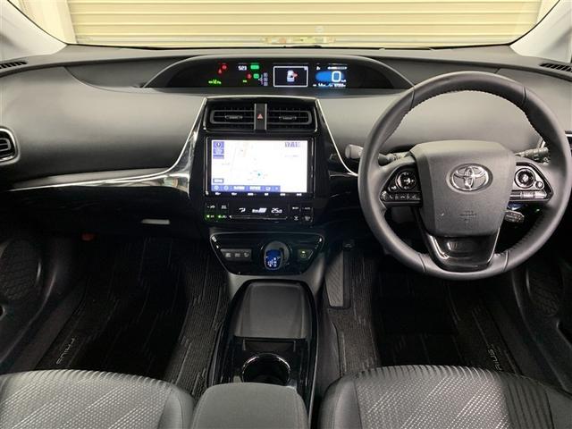 プリウス Ａ　フルセグ　メモリーナビ　ＤＶＤ再生　バックカメラ　衝突被害軽減システム　ＥＴＣ　ドラレコ　ＬＥＤヘッドランプ　ワンオーナー（8枚目）