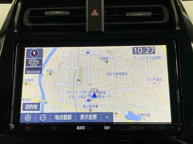 プリウス ＳセーフティプラスＩＩ　フルセグ　メモリーナビ　ＤＶＤ再生　バックカメラ　衝突被害軽減システム　ＥＴＣ　ドラレコ　ＬＥＤヘッドランプ（6枚目）