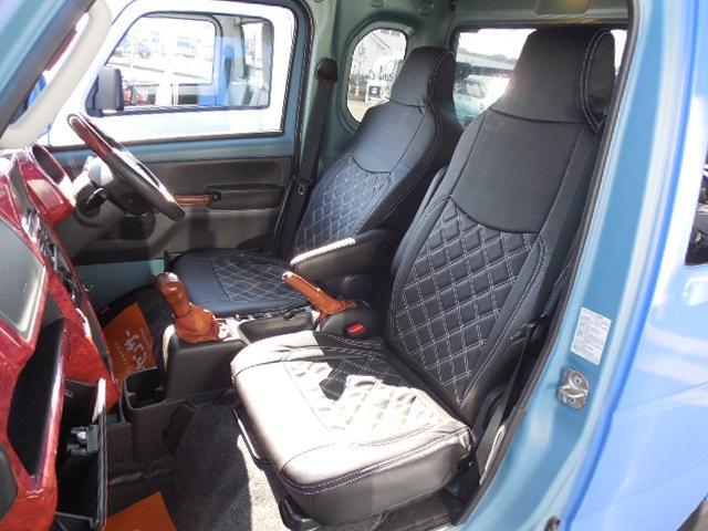 スーパーキャリイ X 三方開パートタイム4WD 衝突軽減ブレーキ ヒッチメンバー フロントグリルガード HDDナビ ワンセグ バックカメラ キーレス ETC フォグ ABS ダブルSRS オーバーヘッドコンソール(19枚目)