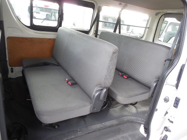 ハイエースバン ロングＤＸ　ディーゼルターボ４ＷＤ　３列９人乗り　ダブルエアコン　ダブルヒーター　排ガス浄化スイッチ（14枚目）