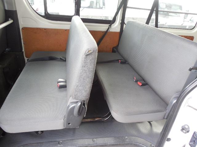 ハイエースバン ロングＤＸ　ディーゼルターボ４ＷＤ　３列９人乗り　ダブルエアコン　ダブルヒーター　排ガス浄化スイッチ（15枚目）