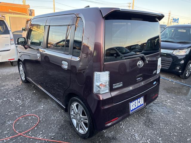 ピクシススペース カスタム　ＲＳ　《ターボ》《車検２年》《後期モデル》《走行９７４０００キロ》純正フルエアロ１５インチＡＷ／スマートキー／オートエアコン／アームレスト／ＳＤナビＴＶ／ＨＩＤオートライトフォグ／コラムシフト／ベンチシート（7枚目）