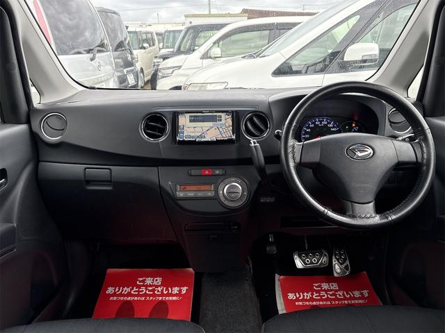 タントエグゼ カスタムＸ　純正フルエアロ１４インチＡＷ／車検令和９年１０月／ＨＩＤオートライトフォグランプ／スマートキー／オートエアコン／革巻きステアリング／ＳＤナビ／スペアキー付（12枚目）