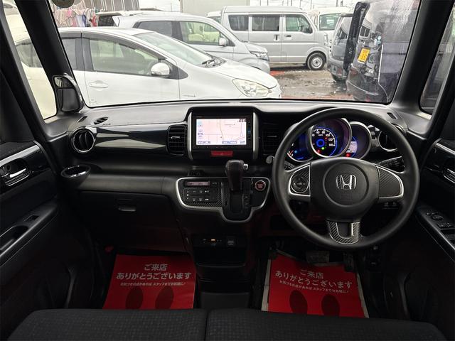 N-BOXカスタム G・Lパッケージ 《後期モデル》《走行89200キロ》SDナビTVBluetooth/バックカメラ/衝突軽減ブレーキシステム/両側パワースライドドア/プッシュスタート/スマートキー/純正フルエアロ14インチAW/(13枚目)