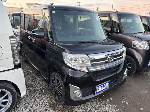 タント カスタムRS SA 《ターボ》純正フルエアロ15インチAW/SDナビTVフルセグBluetooth/バックカメラ/革巻きステアリング/プッシュスタート/スマートキー/両側パワースライドア/LEDオートライトフォグ/(4枚目)