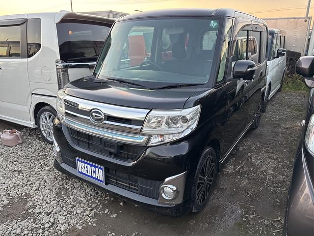 タント カスタムRS SA 《ターボ》純正フルエアロ15インチAW/SDナビTVフルセグBluetooth/バックカメラ/革巻きステアリング/プッシュスタート/スマートキー/両側パワースライドア/LEDオートライトフォグ/(5枚目)