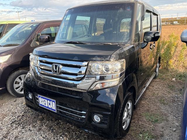 N-BOXカスタム G 《後期モデル》純正フルエアロ/SDナビTVBluetooth/バックカメラ/ETC/プッシュスタート/スマートキースペア有/HIDオートライトフォグ/(5枚目)