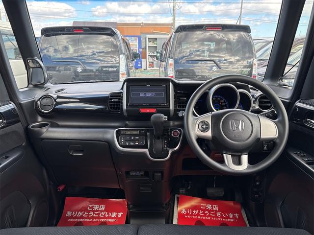 N-BOXカスタム G・Lパッケージ 《4WD》《車検2年》《走行95200キロ》プッシュスタート/スマートキースペアキー//SDナビTVフルセグBluetooth/HIDオートライトフォグ/パワースライドドア/ETC/純正フルエアロ(12枚目)
