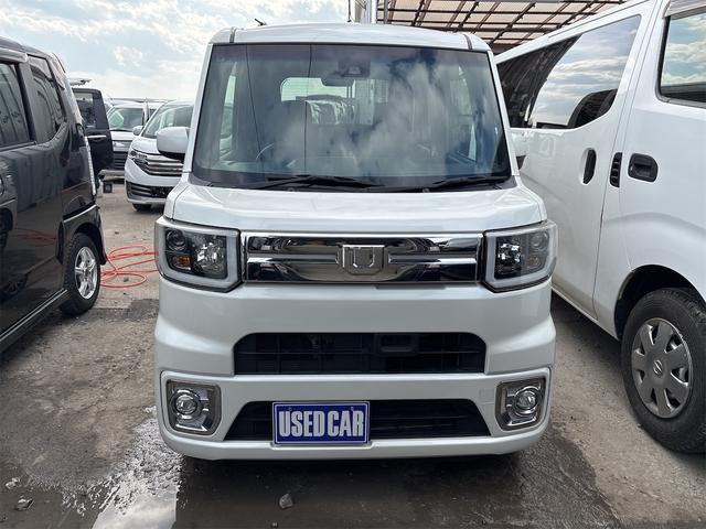 ウェイク GターボSAII 《4WDターボ》《後期モデル》《車検2年》SDナビTVフルセグBluetooth/衝突軽減ブレーキシステム/革巻きステアリング/シートヒーター/両側パワースライドドア/Pスタート/スマートキー/ETC(2枚目)