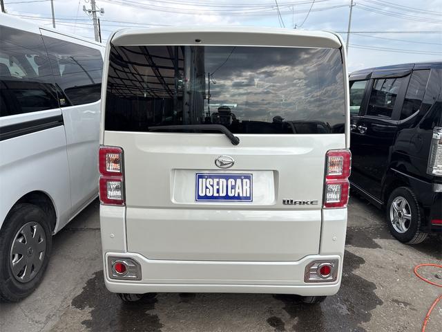 ウェイク GターボSAII 《4WDターボ》《後期モデル》《車検2年》SDナビTVフルセグBluetooth/衝突軽減ブレーキシステム/革巻きステアリング/シートヒーター/両側パワースライドドア/Pスタート/スマートキー/ETC(8枚目)