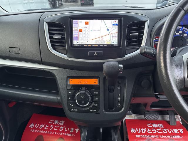 ワゴンRスティングレー T 《走行54600キロ》《4WDターボ》《車検2年》純正フルエアロ15インチAW/プッシュスタート/スマートキー/オートエアコン//革巻きステア/HIDオートライトフォグ/SDナビTV/シートヒーター/(16枚目)