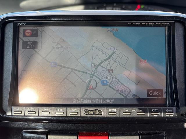 タント カスタムRS 《4WDターボ》《車検2年》《後期モデル》純正フルエアロ14インチAW/SDナビTV/MOMO革巻きステアリング/パワースライドア/スマートキー/HIDオートライトフォグ/(17枚目)