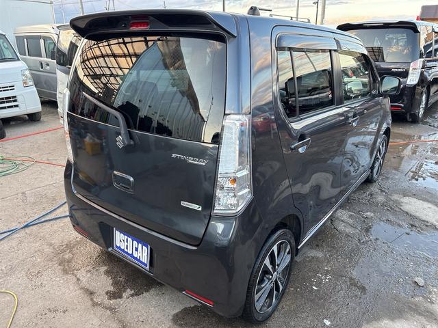 ワゴンＲスティングレー Ｔ　《４ＷＤターボ》《車検令和９年２月》純正フルエアロ１５インチＡＷ／シートヒーター／走行９３７００キロ／アームレスト／プッシュスタート／スマートキー／ＨＩＤオートライトフォグ／（6枚目）