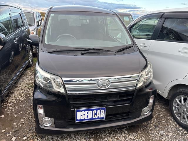 ムーヴ X SA 《走行75500キロ》《車検2年》《後期モデル》純正フルエアロ14インチAW/CD/プッシュスタート/スマートキー/衝突軽減ブレーキ/HIDオートライトフォグ/(2枚目)