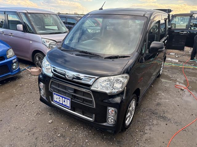 タントエグゼ カスタムG 《走行79700キロ》《後期モデル》《車検2年》SDナビTV/ETC/フルフラットシート/キーレスエントリー/関東仕入/HIDオートライトフォグ/スマートキー/オートエアコン/アームレスト/ETC/(4枚目)