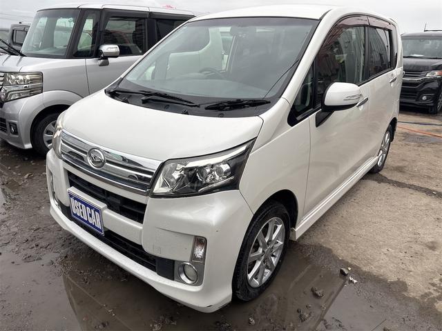 ムーヴ カスタム X SA 《4WD》《後期モデル》純正フルエアロ14インチAW/SDナビTVフルセグBluetooth/プッシュスタート/スマートキー/衝突軽減ブレーキシステム/LEDオートライトフォグ/アームレスト/(5枚目)