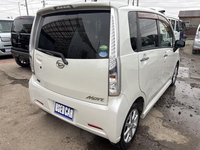 ムーヴ カスタム X SA 《4WD》《後期モデル》純正フルエアロ14インチAW/SDナビTVフルセグBluetooth/プッシュスタート/スマートキー/衝突軽減ブレーキシステム/LEDオートライトフォグ/アームレスト/(6枚目)