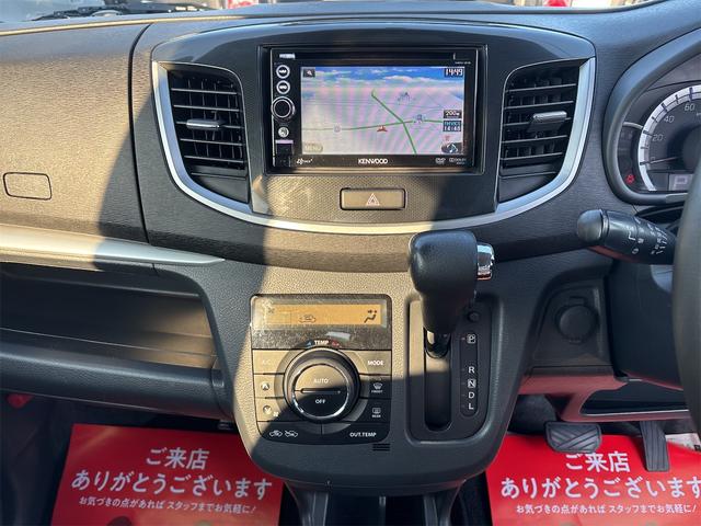 ワゴンＲスティングレー Ｘ　純正フルエアロ１４インチＡＷ／スマートキー／スペアキー／アームレスト／プッシュスタート／ナビＣＤオーディオ／ＨＩＤオートライトフォグ／革巻きステアリング／（15枚目）