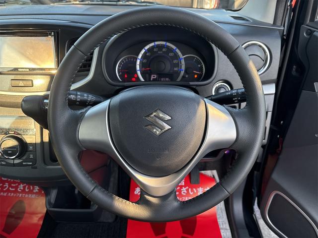 ワゴンＲスティングレー Ｘ　純正フルエアロ１４インチＡＷ／スマートキー／スペアキー／アームレスト／プッシュスタート／ナビＣＤオーディオ／ＨＩＤオートライトフォグ／革巻きステアリング／（18枚目）