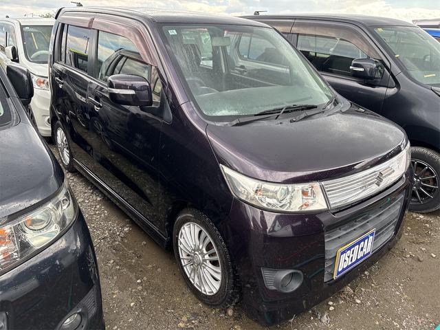 ワゴンＲスティングレー Ｔ　《ターボ》《車検令和９年１０月》純正フルエアロ１４インチＡＷ／プッシュスタート／スマートキー／オートエアコン／ＨＩＤオートライトフォグ／革巻きステアリング／（4枚目）