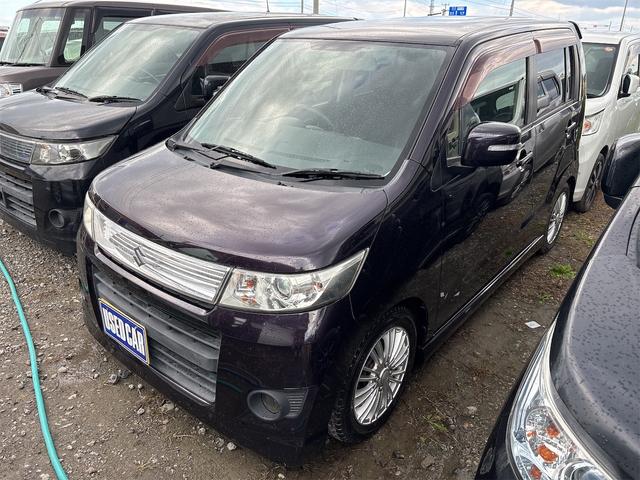 ワゴンＲスティングレー Ｔ　《ターボ》《車検令和９年１０月》純正フルエアロ１４インチＡＷ／プッシュスタート／スマートキー／オートエアコン／ＨＩＤオートライトフォグ／革巻きステアリング／（5枚目）