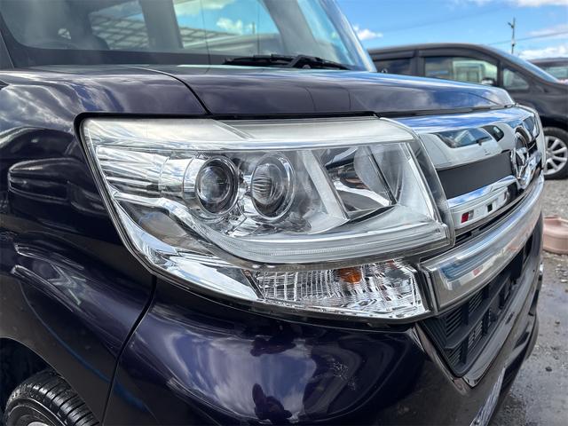 タント カスタムRS トップエディションSA 《ターボ》《車検2年》純正フルエアロ15インチAW/革巻きステアリング/SDナビTVフルセグBluetooth/フリップダウンモニター/ハーフレザーシート/衝突軽減ブレーキ/両側パワースライドドア/(3枚目)