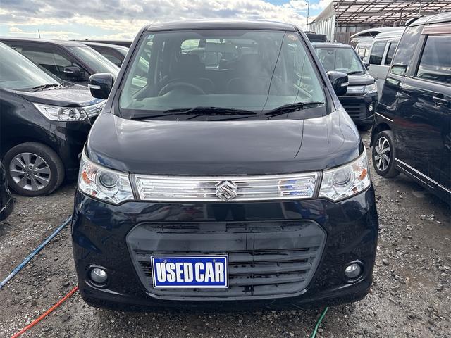 ワゴンRスティングレー X 《走行39100キロ》純正フルエアロ14インチAW/プッシュスタート/スマートキー/オートエアコン/SDナビTVバックカメラ/HIDオートライトフォグ/ETC/(2枚目)