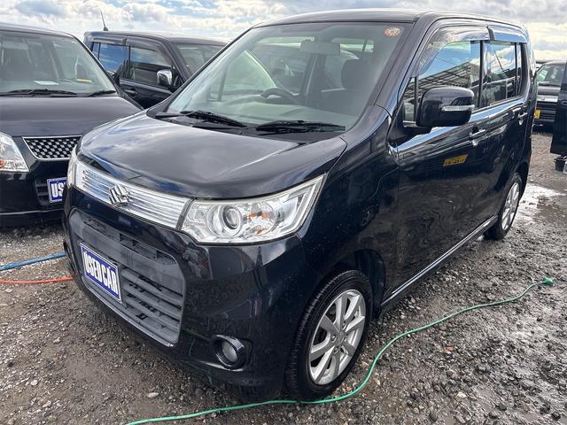 ワゴンRスティングレー X 《走行39100キロ》純正フルエアロ14インチAW/プッシュスタート/スマートキー/オートエアコン/SDナビTVバックカメラ/HIDオートライトフォグ/ETC/(5枚目)