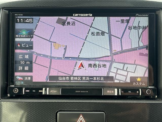 ワゴンRスティングレー X 《走行39100キロ》純正フルエアロ14インチAW/プッシュスタート/スマートキー/オートエアコン/SDナビTVバックカメラ/HIDオートライトフォグ/ETC/(17枚目)