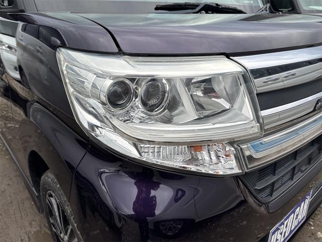 タント カスタムRS SA 《4WDターボ》純正フルエアロ15インチAW/プッシュスタート/スマートキー/両側パワースライドア/SDナビTVBluetooth/革巻きステアリング/衝突軽減ブレーキシステム/ETC/(3枚目)