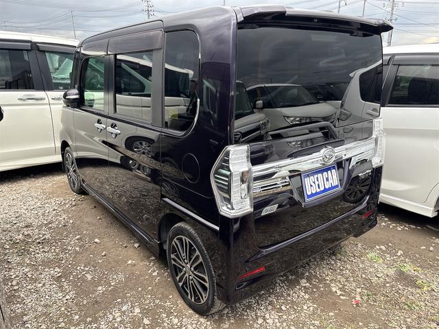 タント カスタムRS SA 《4WDターボ》純正フルエアロ15インチAW/プッシュスタート/スマートキー/両側パワースライドア/SDナビTVBluetooth/革巻きステアリング/衝突軽減ブレーキシステム/ETC/(7枚目)