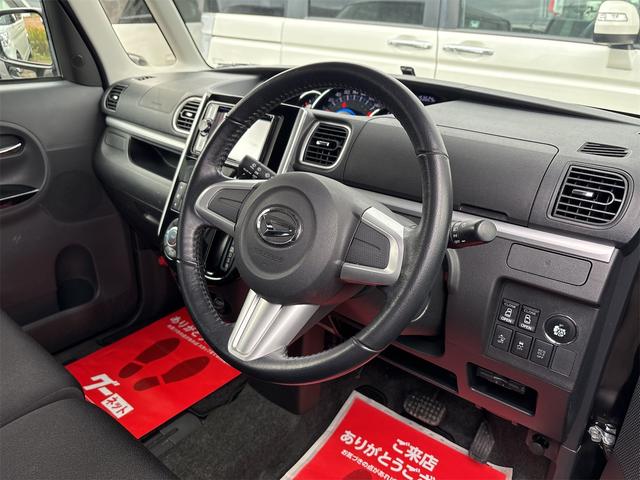 タント カスタムRS SA 《4WDターボ》純正フルエアロ15インチAW/プッシュスタート/スマートキー/両側パワースライドア/SDナビTVBluetooth/革巻きステアリング/衝突軽減ブレーキシステム/ETC/(13枚目)