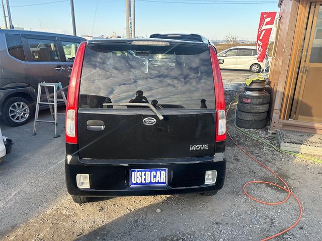 ムーヴ Ｘ　基本装備フル装備／車検８年１０月／キーレス／電動格納ミラー／プライバシーガラス／タイミングベルト交換済み（7枚目）