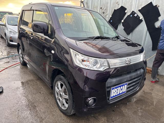 ワゴンＲスティングレー Ｘ　《走行４８６００キロ》基本装備フル装備／純正フルエアロ１４インチＡＷ／プッシュスタート／スマートキー／オートエアコン／ＨＩＤオートライトフォグ／（4枚目）