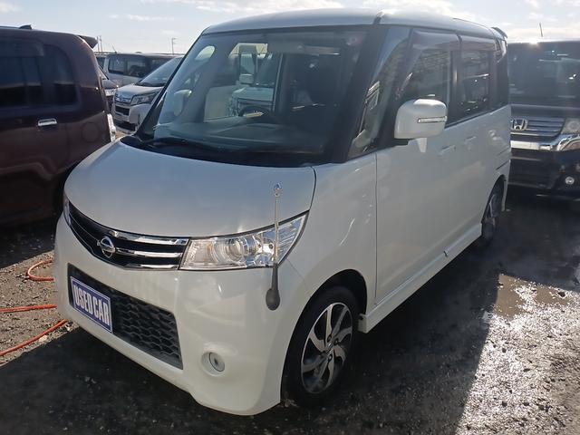 ルークス ハイウェイスター 《走行19400キロ》純正フルエアロ14インチAW/プッシュスタート/パワースライドドア/スマートキー/HIDオートライトフォグ/SDナビTVバックカメラ/ETC/(2枚目)