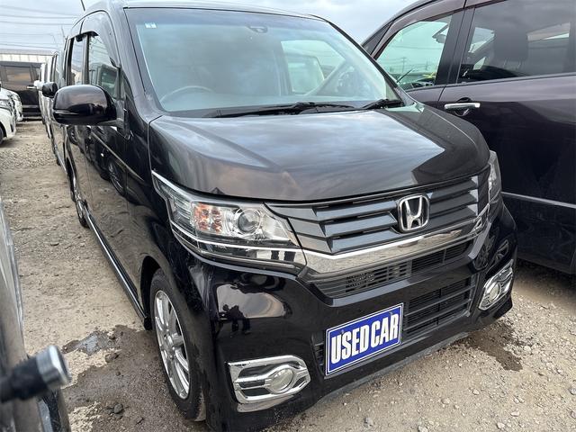 N-WGNカスタム G・Aパッケージ 《《走行89600キロ》《車検2年》SDナビTVBluetooth/バックカメラ/衝突軽減ブレーキシステム/革巻きステアリング/クルーズコントロール/プッシュスタート/スマートキー/ハーフレザーシート(4枚目)