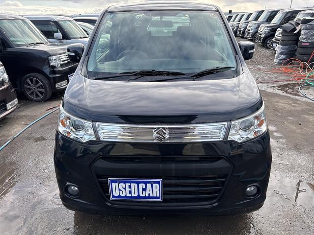 ワゴンＲスティングレー Ｘ　《走行４９１００キロ》《関東仕入》スマートキー／プッシュスタート／オートエアコン／アームレスト／革巻きステアリング／ＨＩＤオートライトフォグ／ＳＤナビＴＶフルセグＢｌｕｅｔｏｏｔｈ／（2枚目）