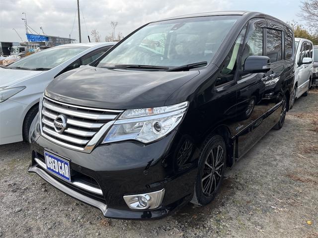 セレナ ハイウェイスター Vセレ+セーフティ SHV Aセフ 《後期モデル》《車検2年》フルセグBluetooth/アラウンドビュー/フリップダウン/革巻きステア/クルコン/デュアルエアコン/ETC/革巻きステアリング/衝突軽減ブレーキシステム/(5枚目)