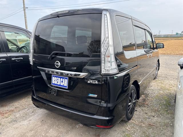 セレナ ハイウェイスター Vセレ+セーフティ SHV Aセフ 《後期モデル》《車検2年》フルセグBluetooth/アラウンドビュー/フリップダウン/革巻きステア/クルコン/デュアルエアコン/ETC/革巻きステアリング/衝突軽減ブレーキシステム/(6枚目)