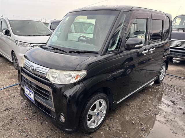 タント カスタムX 《後期モデル》純正フルエアロ14インチAW/ナビTVワンセグ/革巻きステアリング/スマートキー/オートエアコン/HIDオートライトフォグ/電動式格納ドアミラー/(5枚目)