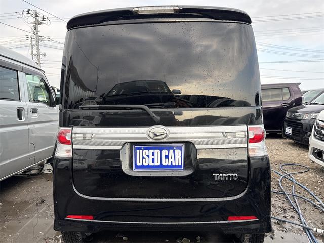 タント カスタムX 《後期モデル》純正フルエアロ14インチAW/ナビTVワンセグ/革巻きステアリング/スマートキー/オートエアコン/HIDオートライトフォグ/電動式格納ドアミラー/(8枚目)