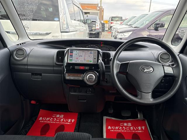 タント カスタムX 《後期モデル》純正フルエアロ14インチAW/ナビTVワンセグ/革巻きステアリング/スマートキー/オートエアコン/HIDオートライトフォグ/電動式格納ドアミラー/(12枚目)