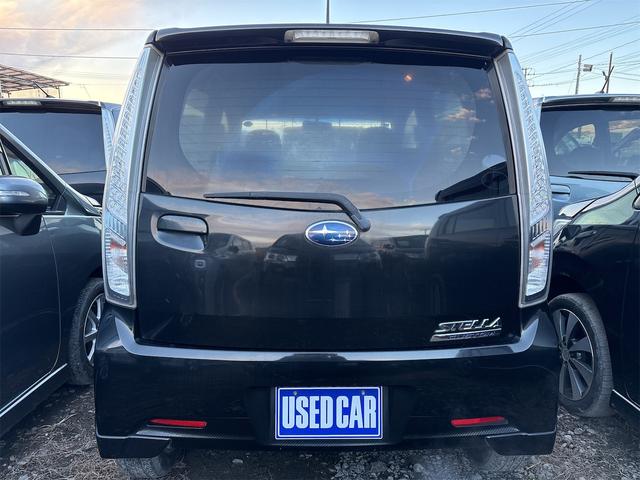 ステラ カスタムR スマートアシスト 《走行70100キロ》《後期モデル》純正フルエアロ14インチAW/プッシュスタート/衝突軽減ブレーキシステム/スマートキー/オートエアコン/アームレスト/CDオーディオ/HIDオートライトフォグ/(8枚目)